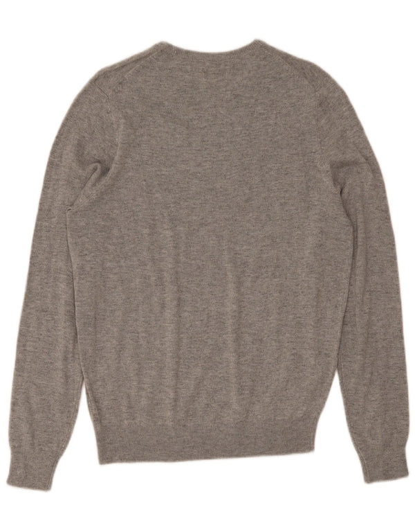 Ανδρικό πουλόβερ Dack's Crew Neck Jumper Medium Grey Acrylic