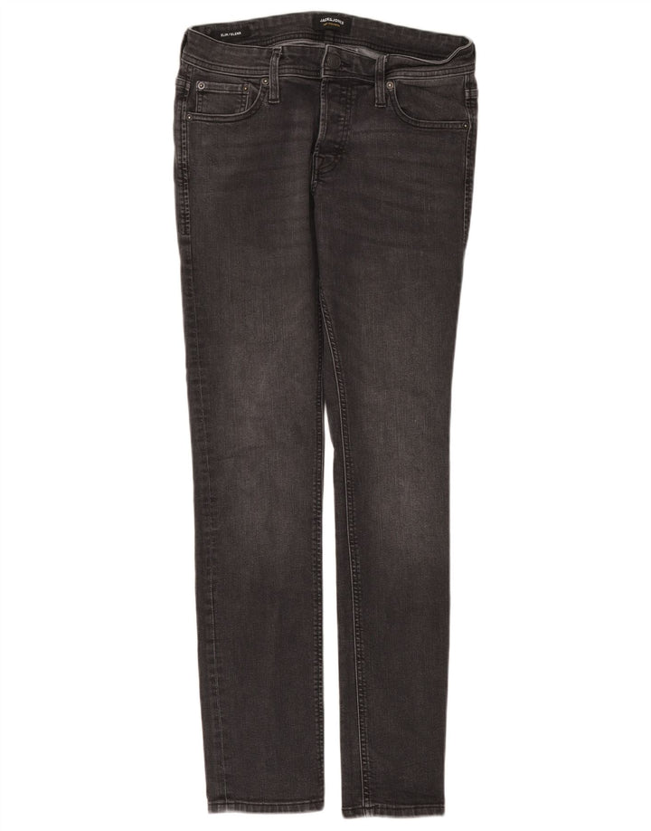 Jack & Jones Ανδρικό GLENN Slim Jeans W30 L32 Γκρι βαμβακερό
