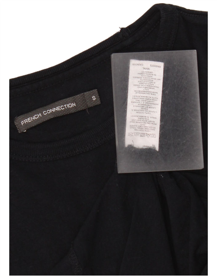 Ανδρικό T-Shirt French Connection Top Μικρό μαύρο βαμβακερό