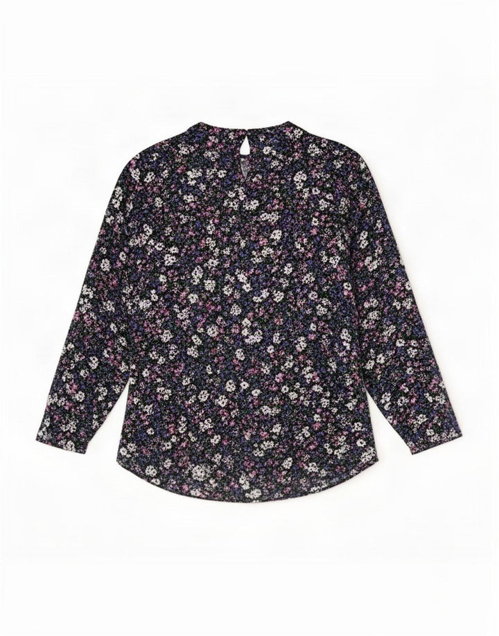 Marks & Spencer Γυναικεία Μπλούζα Τοπ UK 10 Small πολύχρωμα Floral