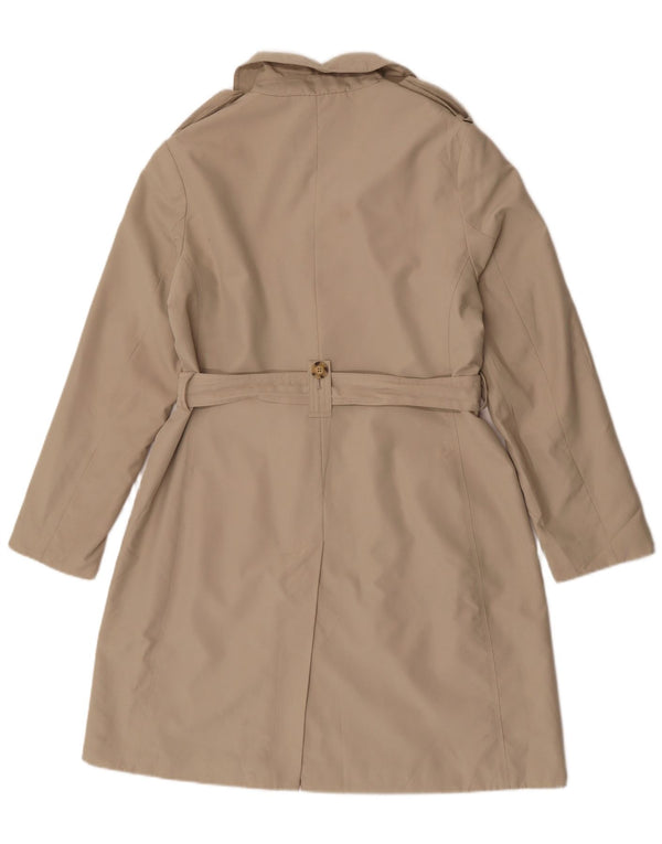 Marks & Spencer Γυναικεία καμπαρντίνα UK 14 Large Beige Polyester