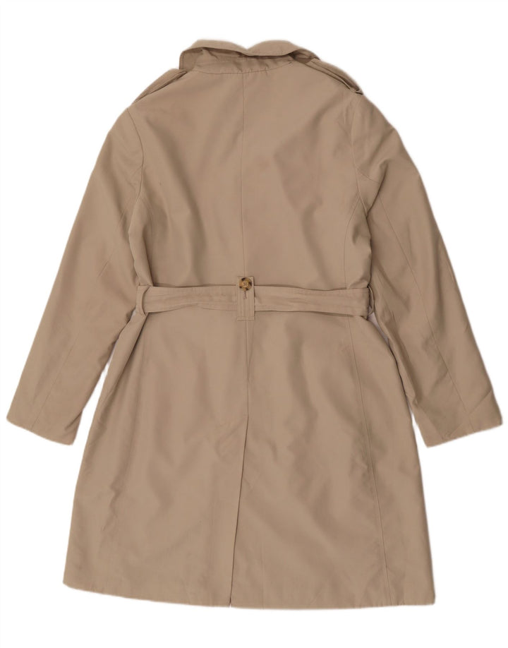 Marks & Spencer Γυναικεία καμπαρντίνα UK 14 Large Beige Polyester