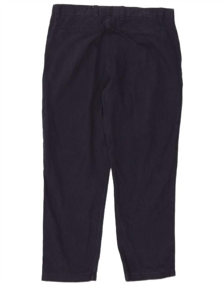 JOHN LEWIS Ανδρικό παντελόνι Chino με χαλαρή εφαρμογή W36 L29 Navy Blue Cotton