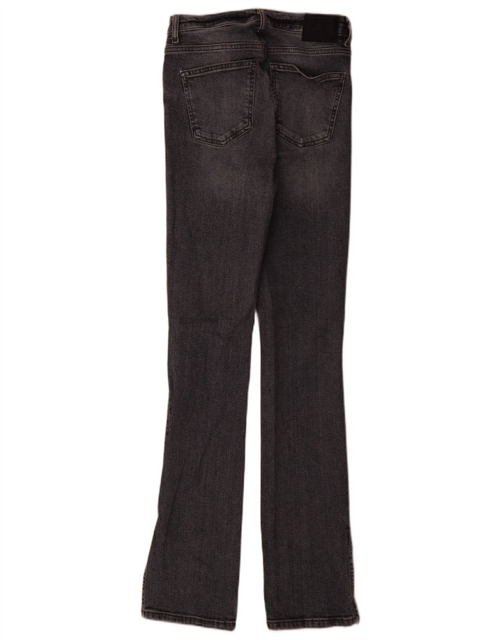 Zara Womens Distressed Slim Jeans EU 38 Small W28 L34 Γκρι βαμβακερό