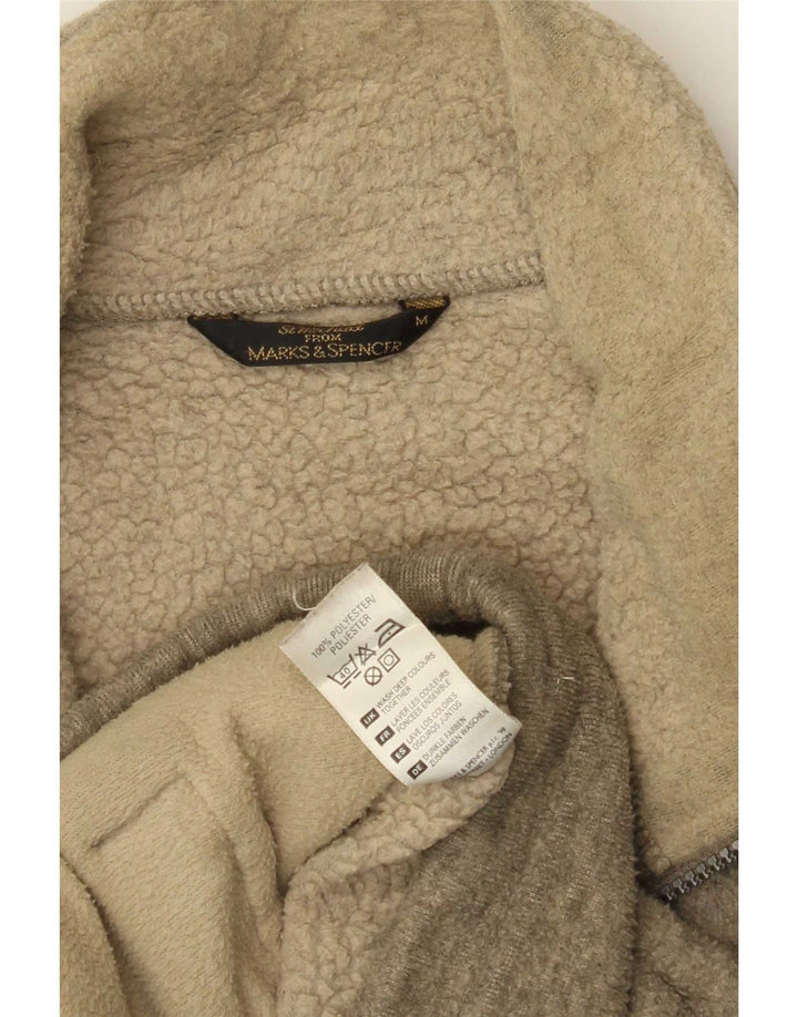 Marks & Spencer Ανδρική αθλητική φόρμα St. Michael Top Jacket Medium Beige