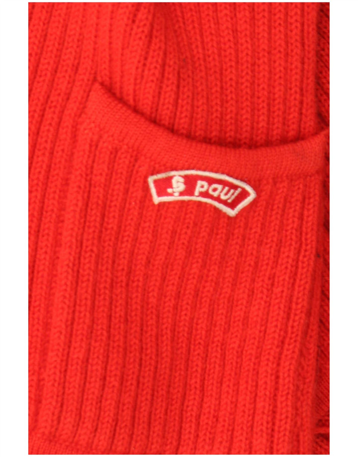 Vintage Γυναικεία Ζακέτα UK 10 Small Red Wool