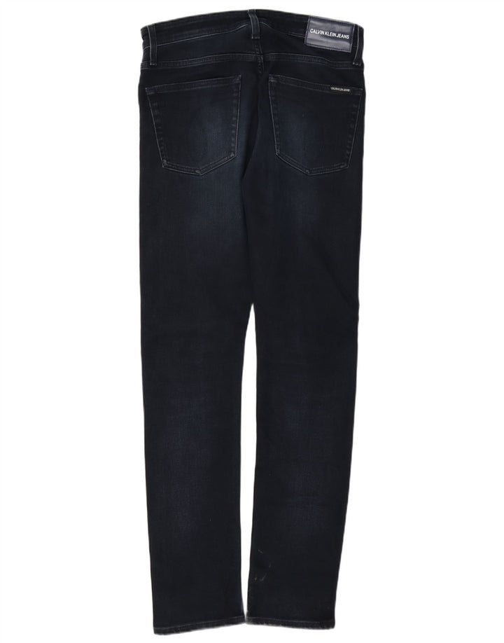 Calvin Klein Ανδρικό Slim Jeans W28 L32 Navy Blue Cotton