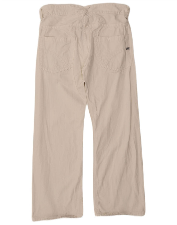 Ανδρικό τζιν GAS Loose Medium W32 L29 Λευκό βαμβακερό