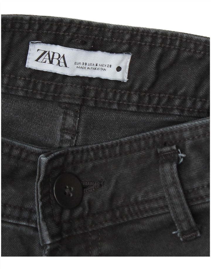 Zara Γυναικείο Wide Leg Jeans EU 38 Medium W28 L29 Navy Blue