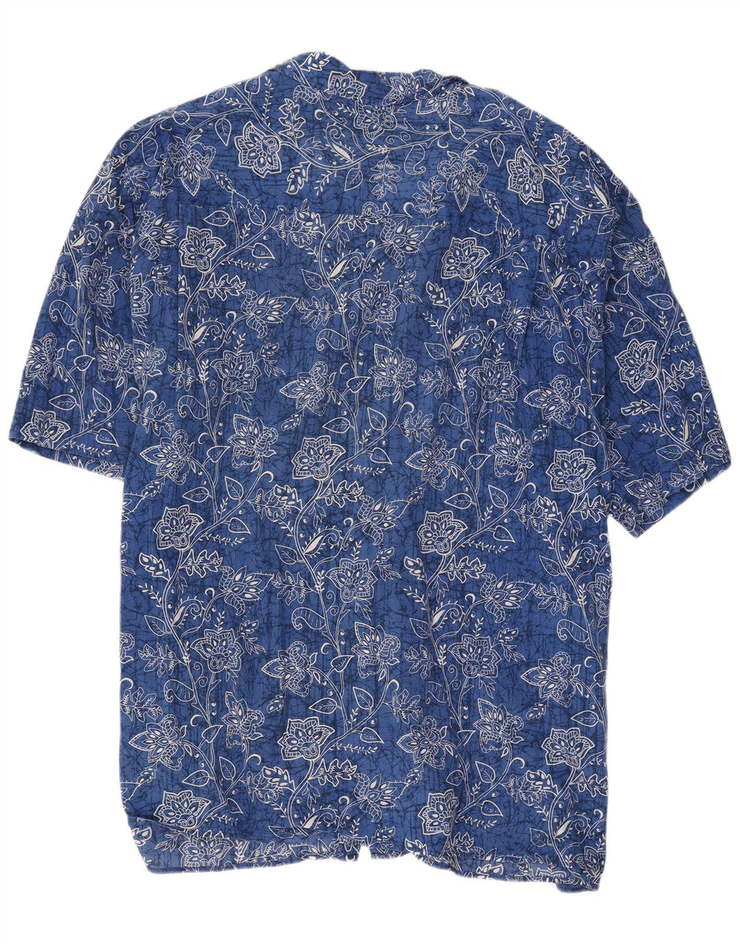 Ανδρικό κοντομάνικο πουκάμισο Maxfort 4XL Blue Floral