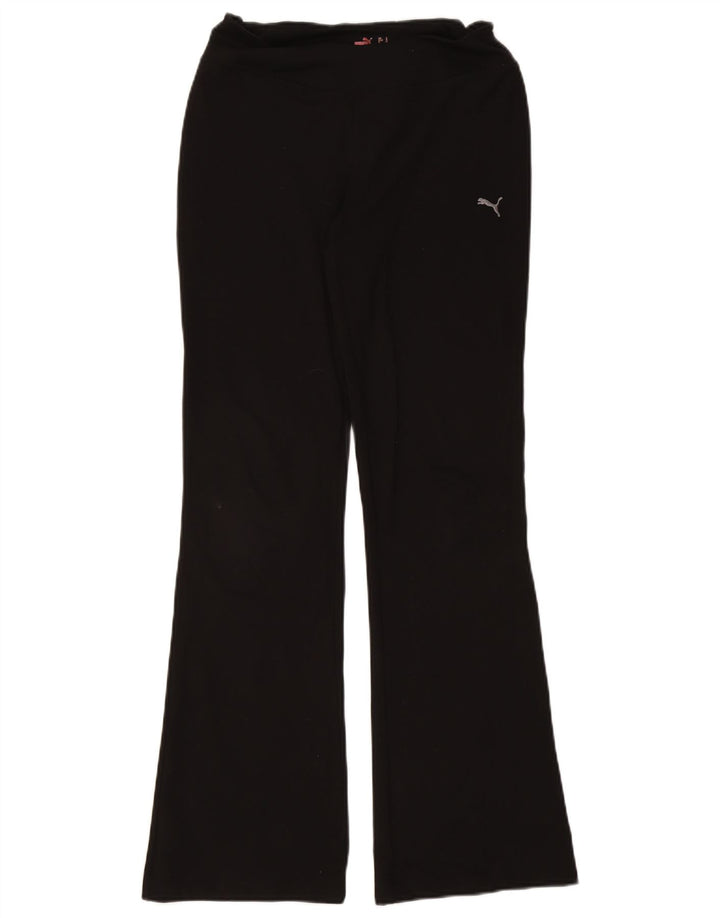 Puma Γυναικεία φόρμα Flare Παντελόνι UK 14 Large Μαύρο