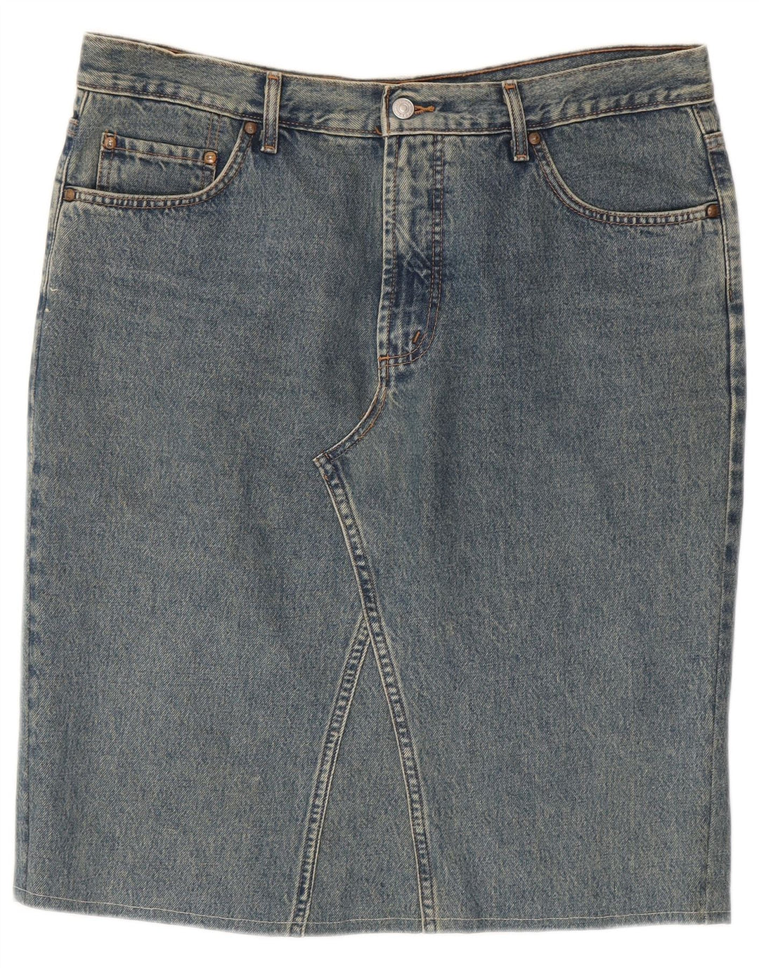 Carrera Γυναικεία 700 Τζιν Φούστα W38 XL Μπλε