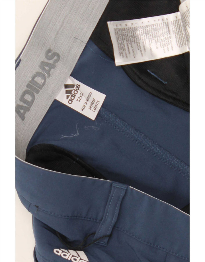 Ανδρικό παντελόνι Chino Adidas Slim W32 L32 Blue Polyester