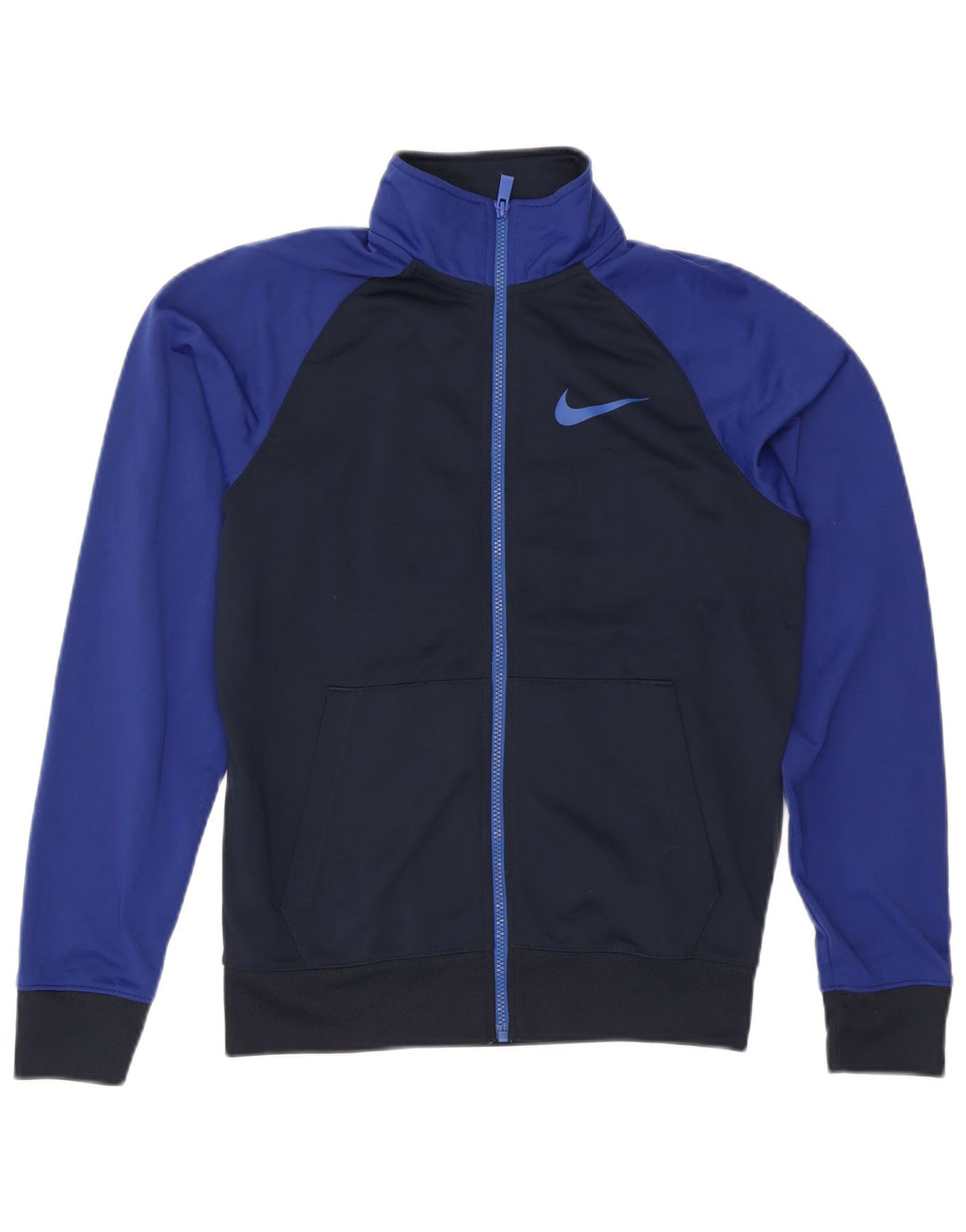 Ανδρική αθλητική φόρμα Nike Μπουφάν μικρού χρώματος μπλε ναυτικό από πολυεστέρα