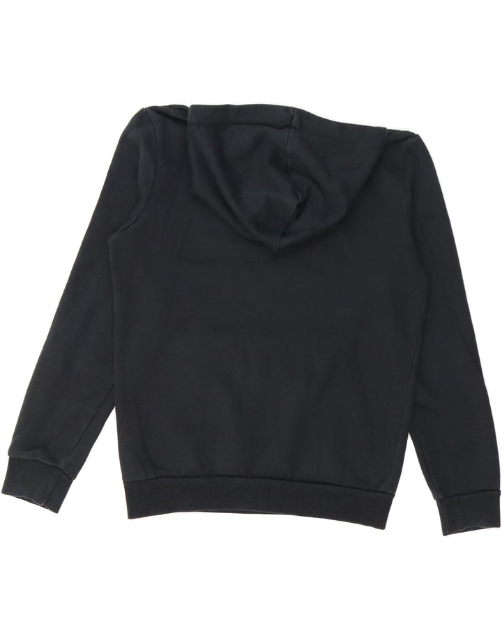 PUMA Mens Graphic Hoodie Jumper XS Black Vintage Puma and Second-Hand Puma from Messina Hembry 