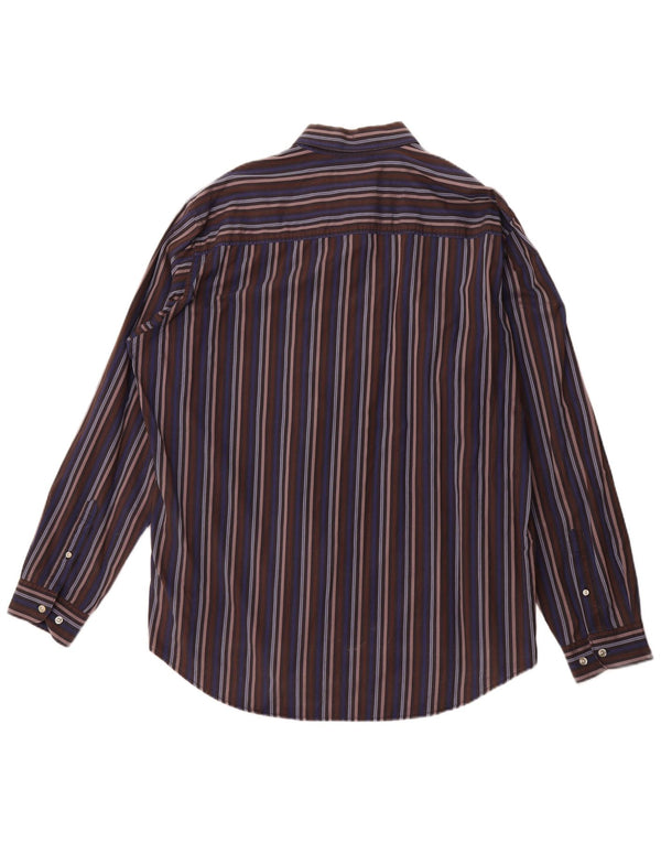 MARLBORO CLASSICS Ανδρικό πουκάμισο 2XL πολύχρωμο βαμβακερό ριγέ