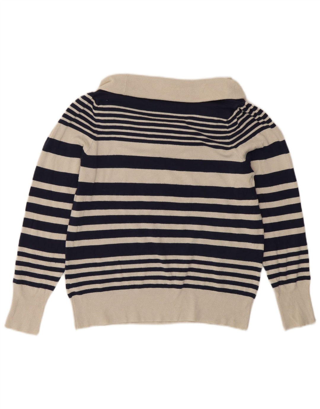 Marks & Spencer Γυναικείο πουλόβερ με ρολό λαιμόκοψη UK 14 Large Navy Blue