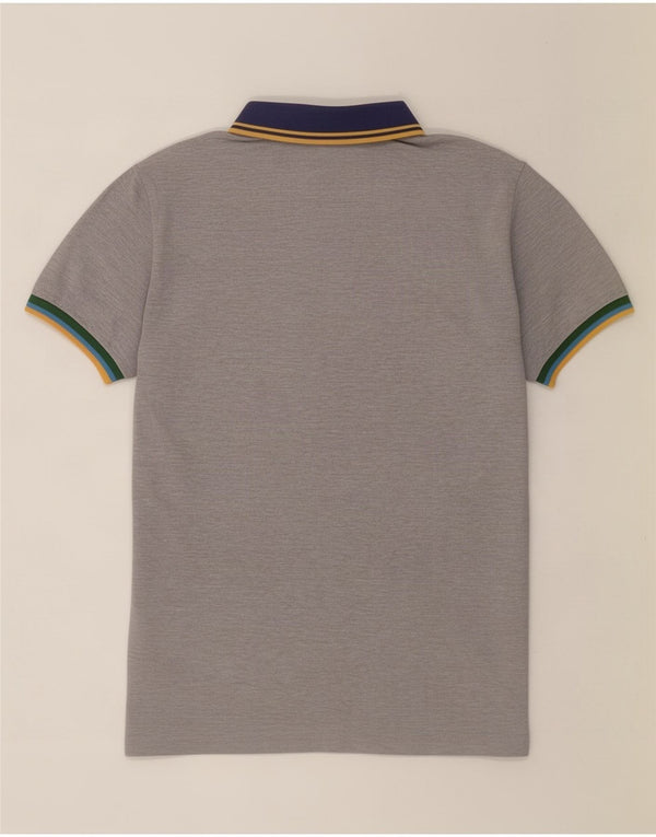 Fred Perry Ανδρικό μπλουζάκι ράγκμπι πόλο 2XL γκρι ριγέ βαμβακερό