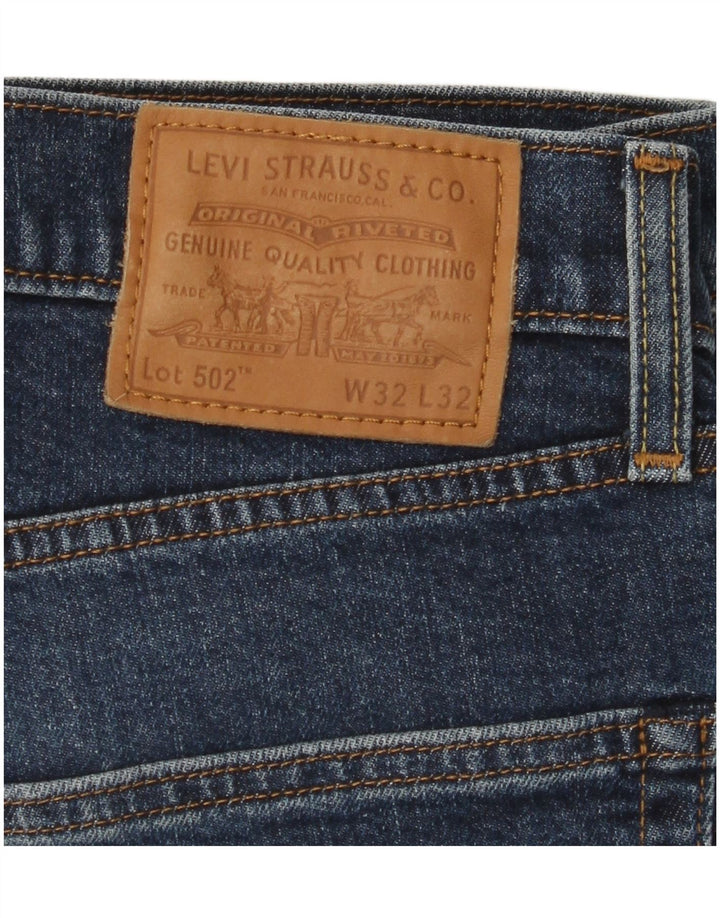 LEVI'S Ανδρικό τζιν 502 Tapered W32 L29 Μπλε βαμβακερό
