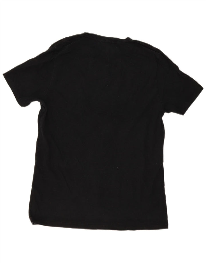 Ανδρικό μπλουζάκι All Saints Regular Fit Top μεγάλο μαύρο βαμβακερό