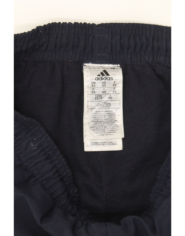ADIDAS Mens Tracksuit Trousers Joggers XS Navy Blue Polyester Vintage Adidas and Second-Hand Adidas from Messina Hembry 