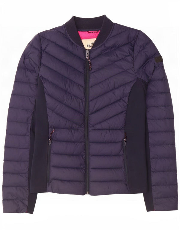 Hollister Γυναικείο μπουφάν UK 6 XS Navy Blue Nylon