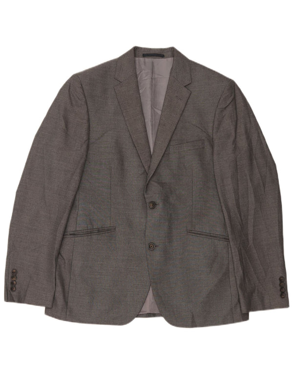Marks & Spencer Ανδρικό σακάκι σακάκι 2 κουμπιών UK 40 Medium Grey