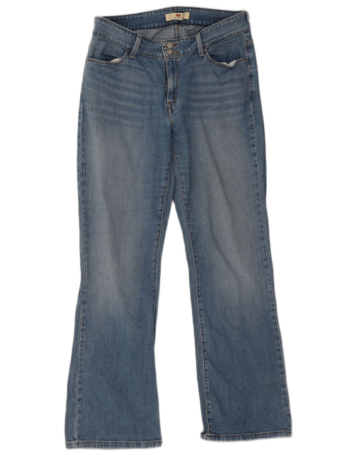 Γυναικείο Levi's 528 Curvy Bootcut Jeans US 14 Large W32 L31 Μπλε βαμβακερό