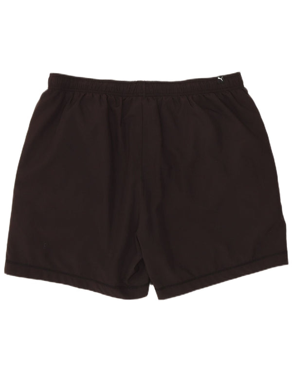 PUMA Mens Swimming Shorts XL  Black Polyester