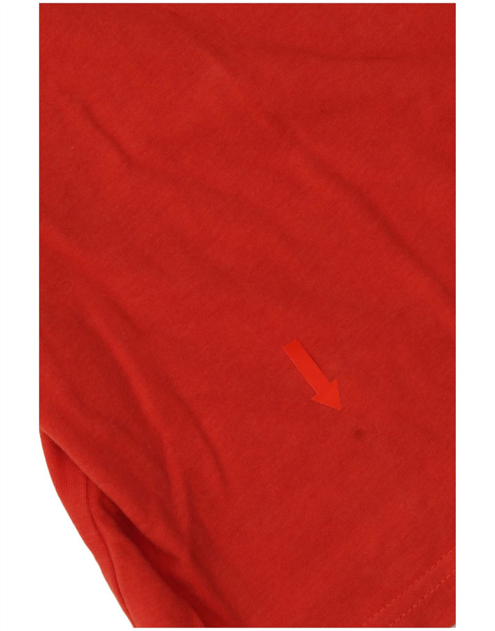 Ανδρικό γραφικό T-Shirt Tommy Hilfiger Top Medium Orange