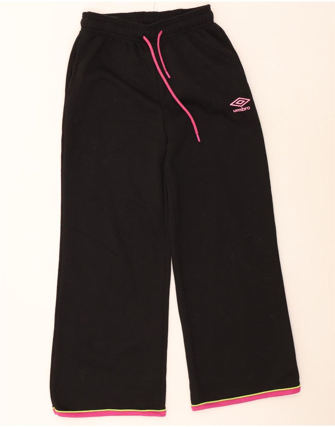 Γυναικεία αθλητική φόρμα Umbro Παντελόνι UK 14 Medium Black Colourblock Polyester