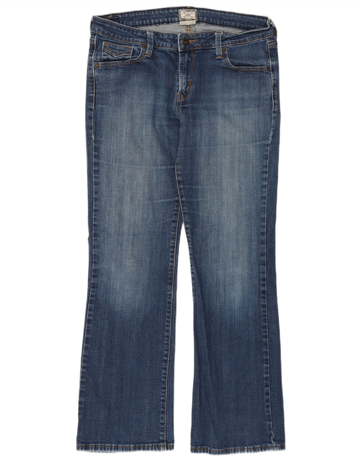 LEVI'S Womens 545 Low Bootcut Jeans US 14 XL W36 L30 Blue Cotton