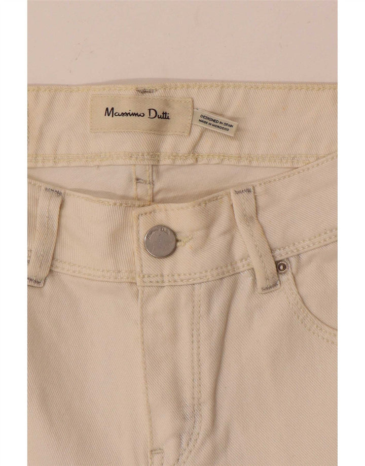 Massimo Dutti Γυναικείο Skinny Jeans W26 L28 Λευκό