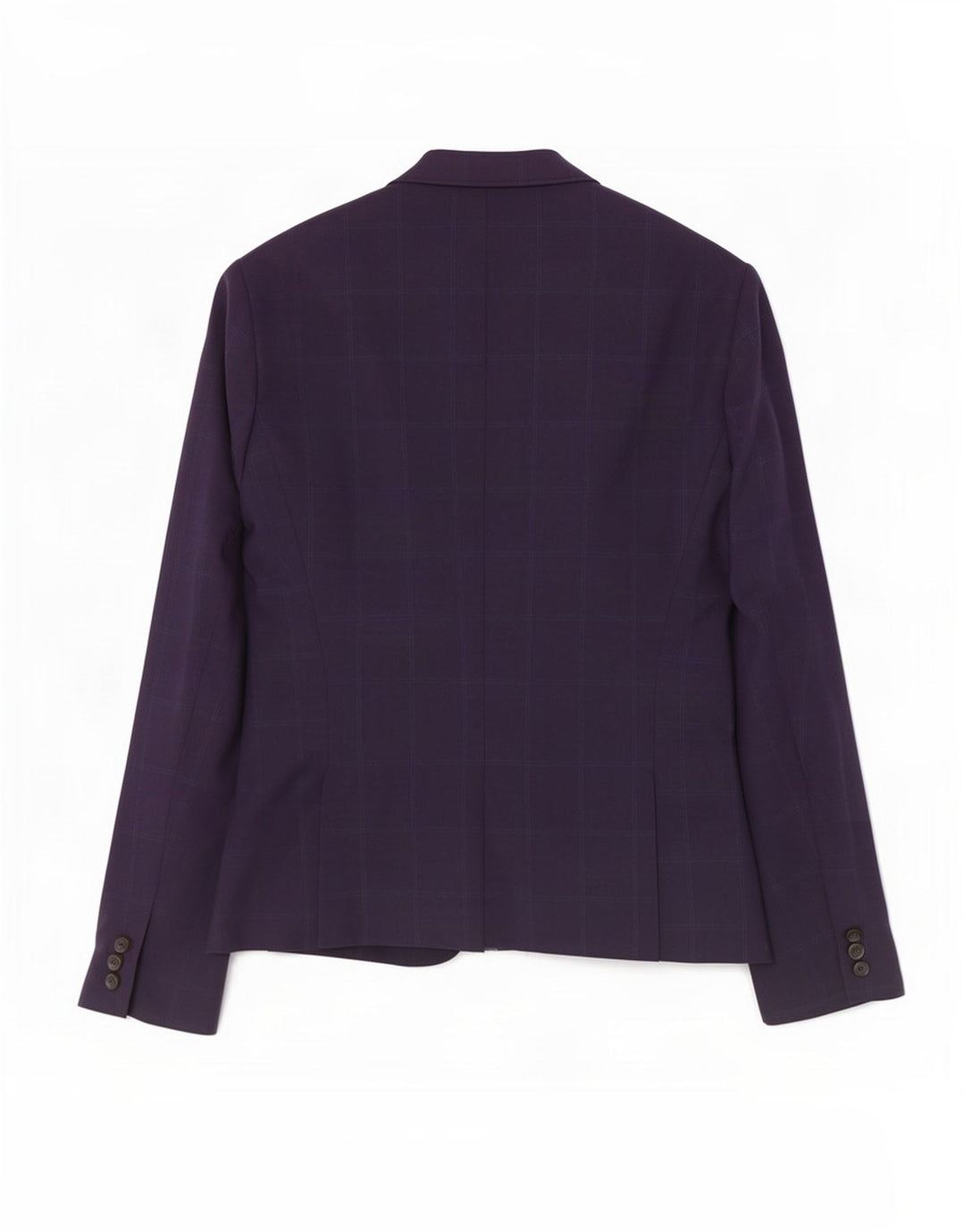 Zara Γυναικείο μπουφάν σακάκι με 1 κουμπί EU 38 Small Navy Blue Check