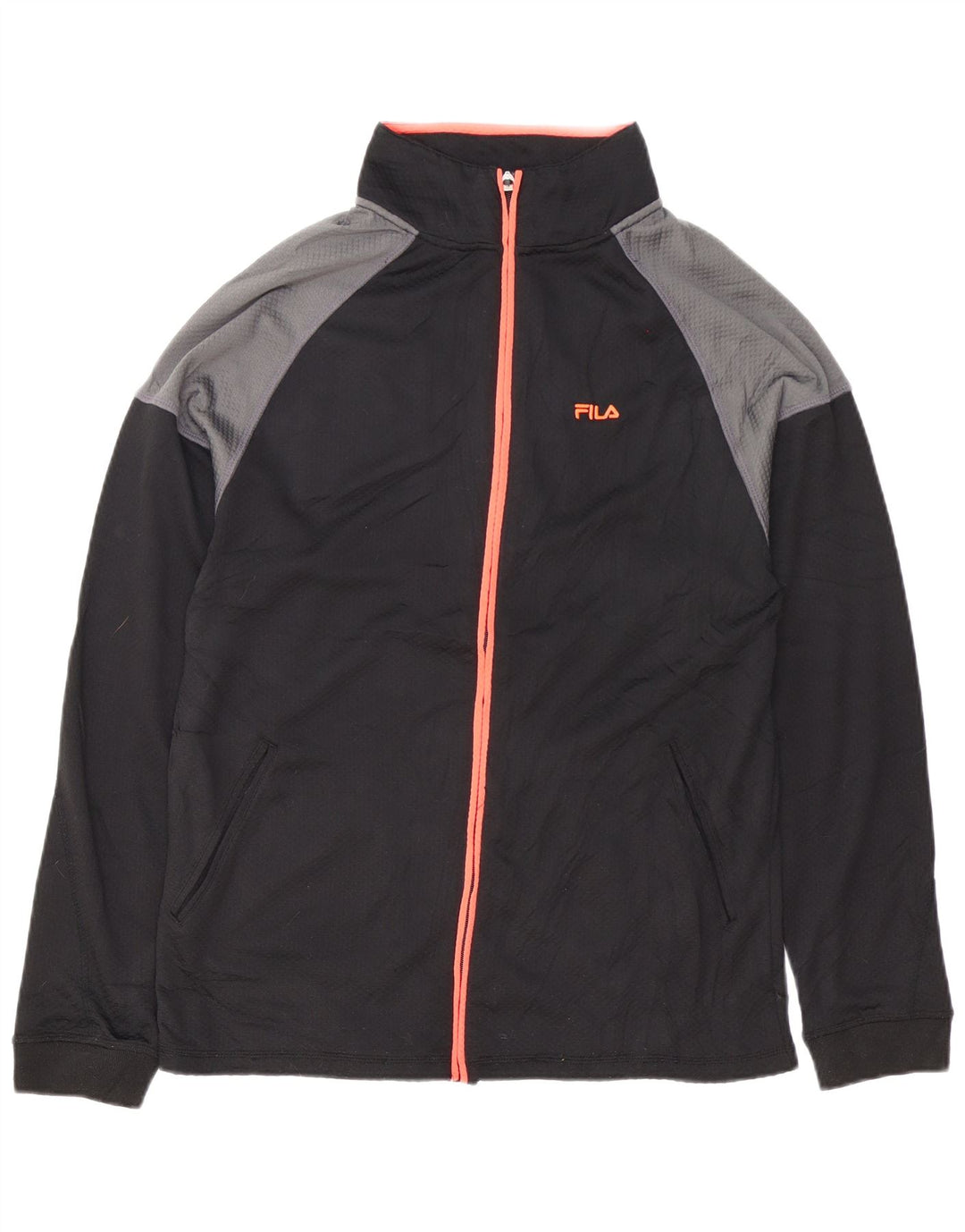 Ανδρική φόρμα FILA Top Jacket Μεγάλο Μαύρο Χρώμα Πολυεστέρας