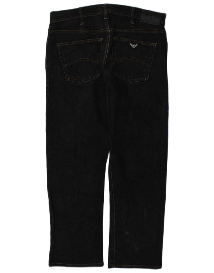Armani Ανδρικό Zathan Straight Jeans W33 L28 Γκρι βαμβακερό