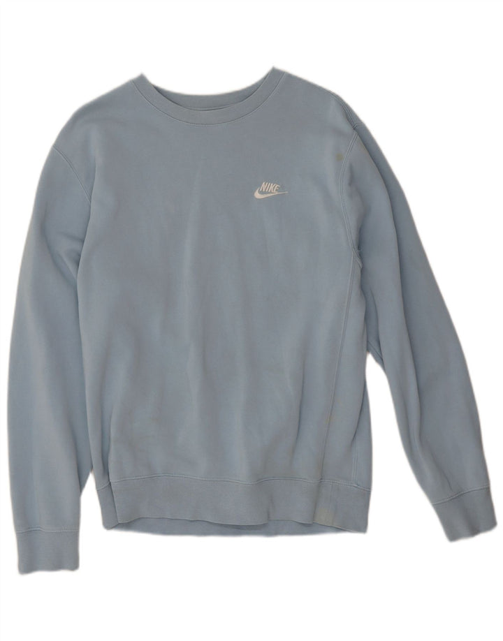 Ανδρικό φούτερ Nike Jumper από μικρό μπλε βαμβακερό