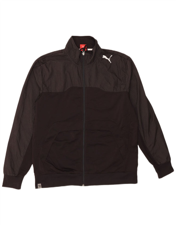 Ανδρική φόρμα Puma Top Jacket XL Black Spotted