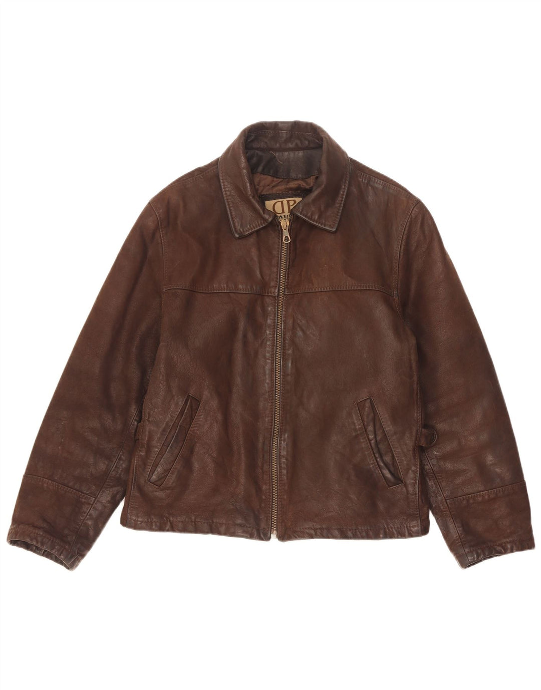 Δερμάτινο μπουφάν Donna Pelle Ανδρικό Loose Fit Δερμάτινο IT 46 Small Brown