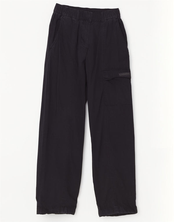 Napapijri Girls Loose Fit Cargo Παντελόνι 11-12 ετών W26 L27 Navy Blue