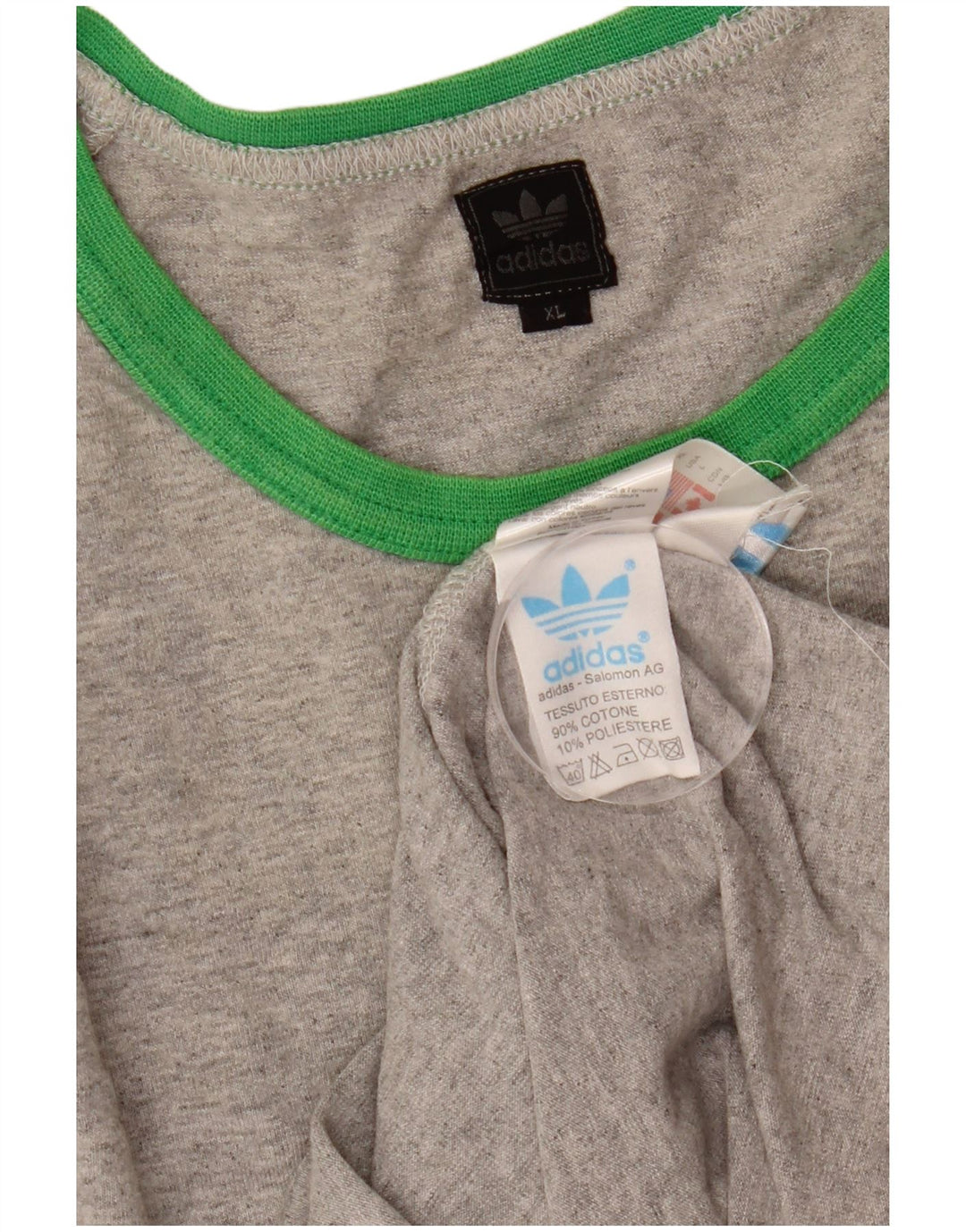 Ανδρικό T-Shirt Adidas Top XL Γκρι βαμβακερό