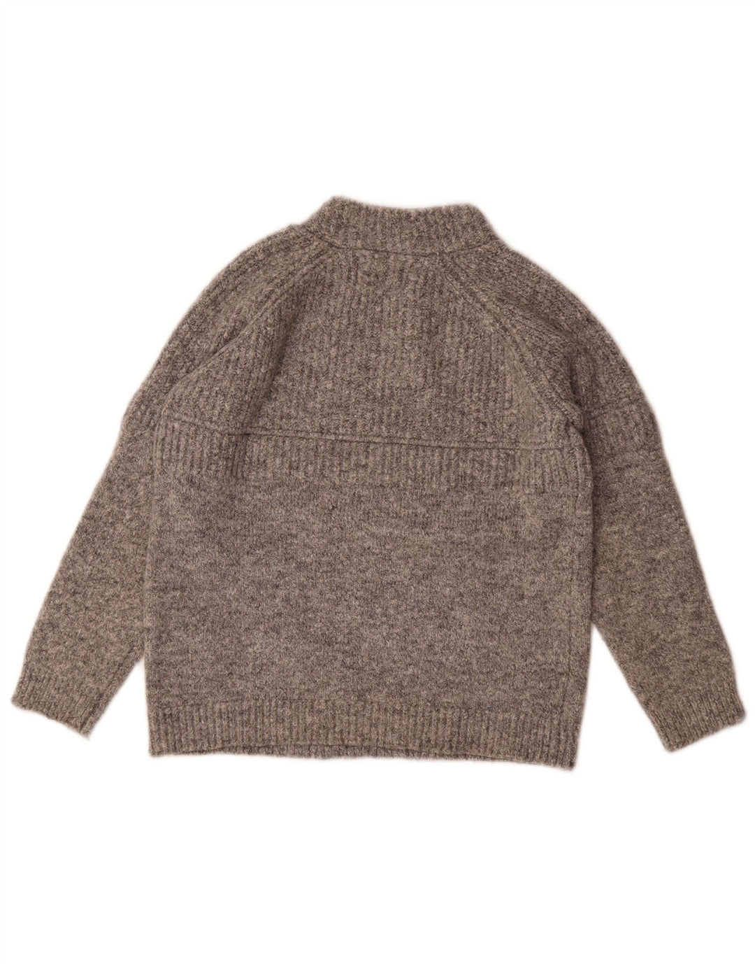 Πουλόβερ Zara Girls Turtle Neck Jumper 9-10 Years Grey Polyester