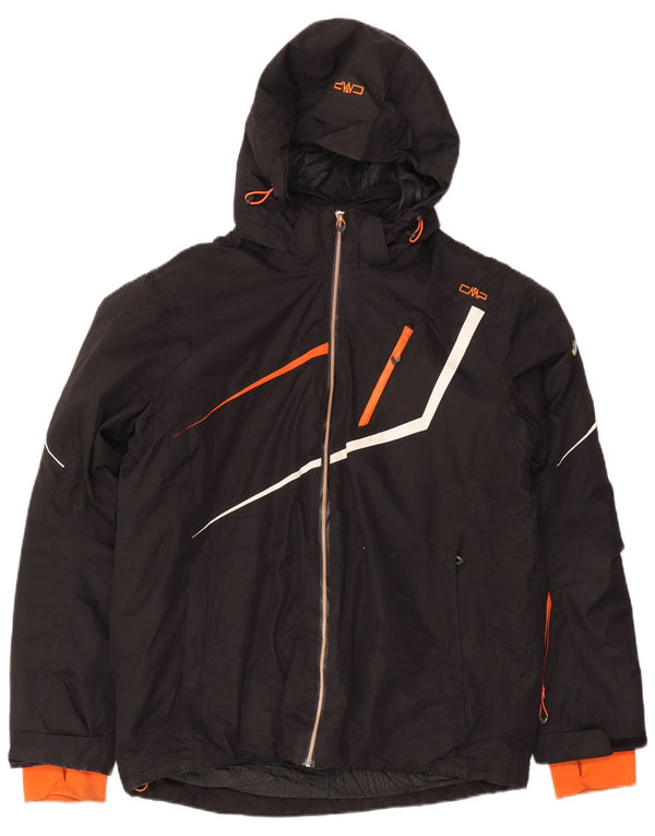 CMP Ανδρικό μπουφάν σκι με κουκούλα IT 54 2XL Μαύρο Colourblock Polyester Sports