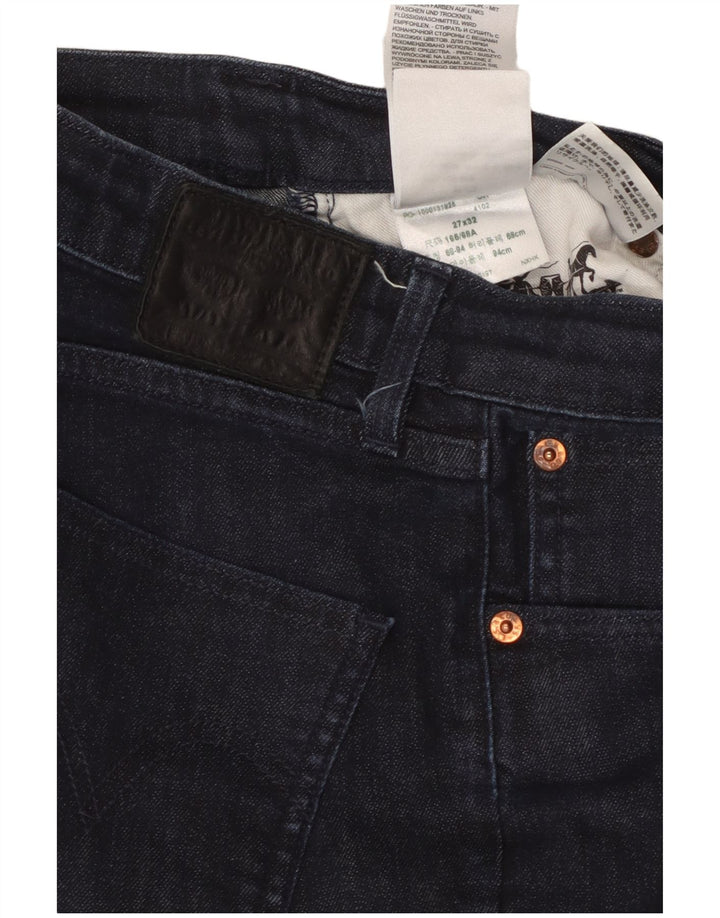 LEVI'S Γυναικείο Skinny Jeans W27 L32 Navy Blue Cotton