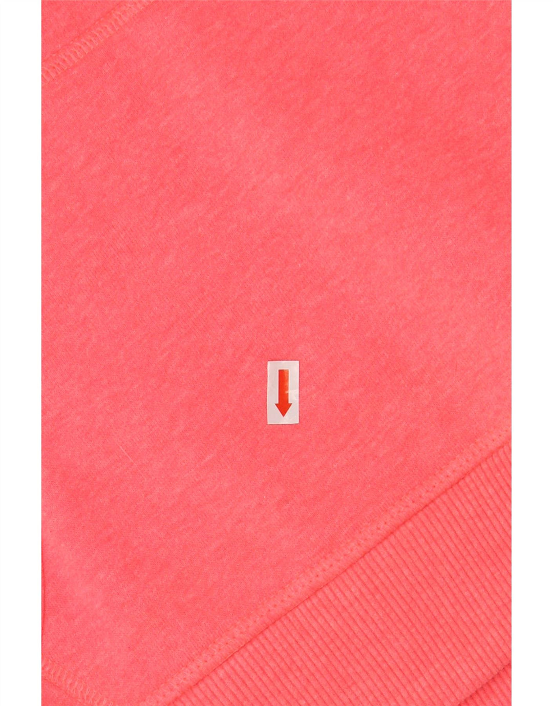 Γυναικείο γραφικό κουκούλα SUPERDRY UK 16 μεγάλο ροζ βαμβακερό