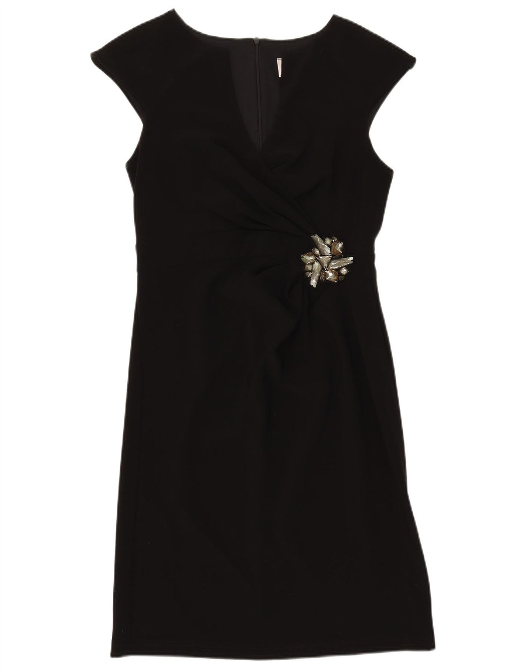 Joseph Ribkoff Γυναικείο φόρεμα A-Line UK 10 Small Black Polyester