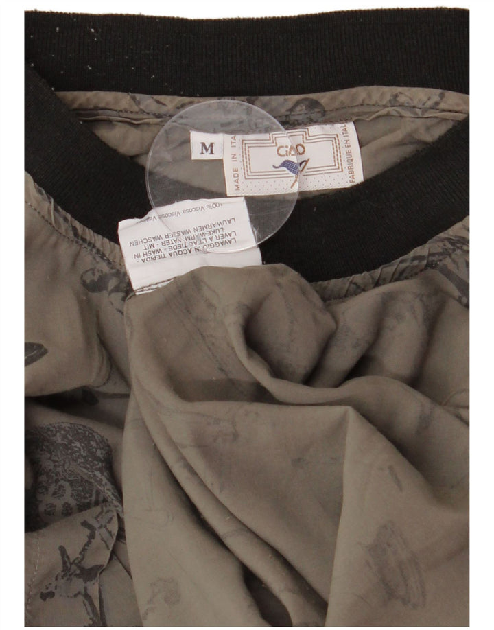 Ανδρικό γραφικό T-Shirt CIAO Top Medium Grey Viscose