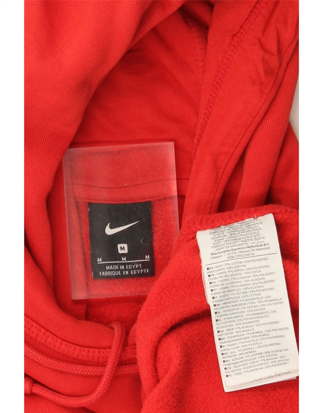 Ανδρικό φούτερ Nike, μεσαίο κόκκινο βαμβακερό