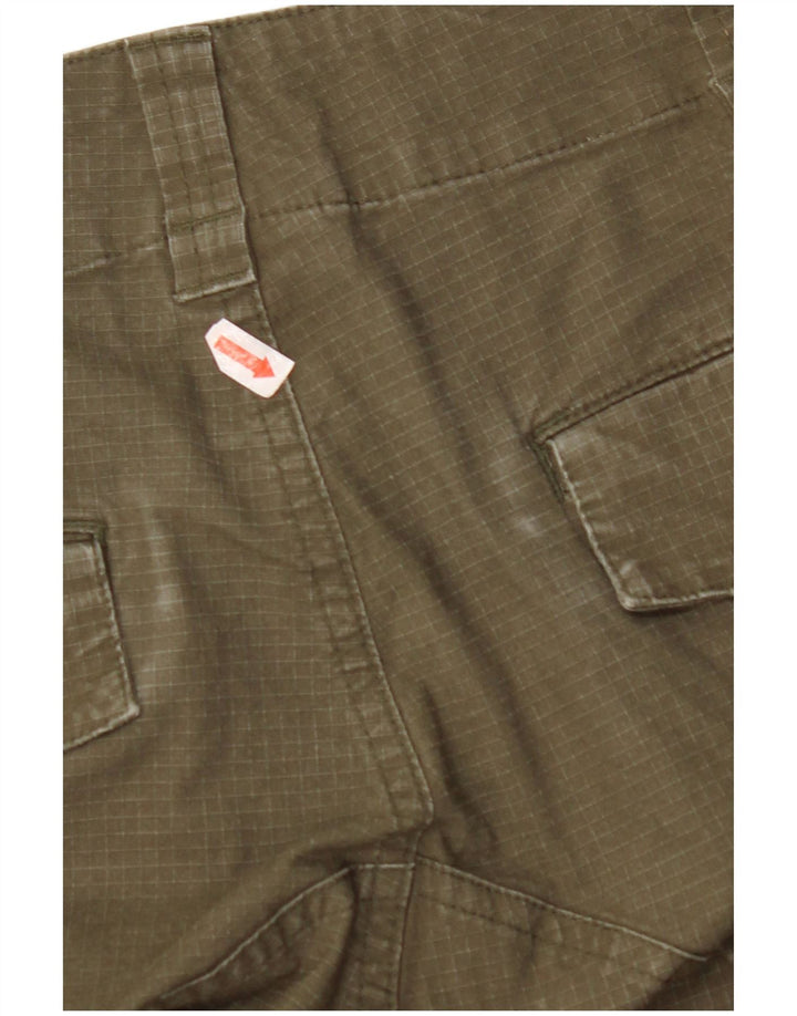 Γυναικείο ίσιο παντελόνι Cargo NIKE W34 L27 Χακί βαμβακερό