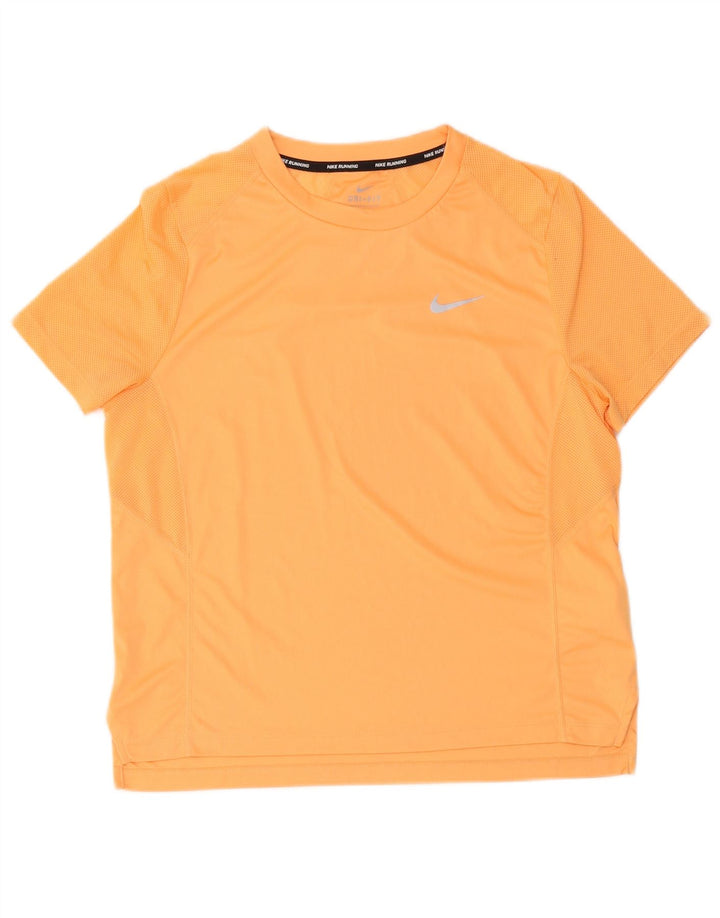Ανδρικό T-Shirt Nike Dri Fit Top μεγάλο πορτοκαλί πολυεστέρας